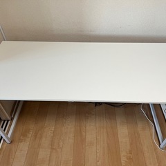 シンプルワークデスク 幅140cm×奥行60cmの画像