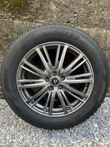 スタッドレスタイヤ&ホイール 225/55R17　4本セット