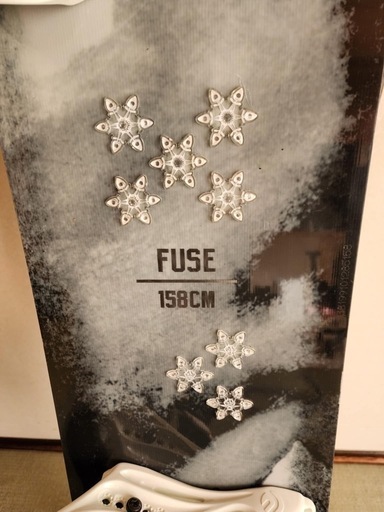 スノーボード　ビンディング付き