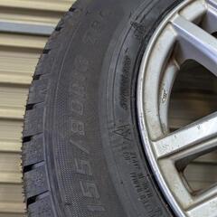 【新品】155/80R13 スタッドレス＋アルミ の画像