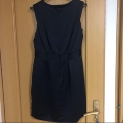 結婚式用ドレス　ネイビー　Mサイズの画像