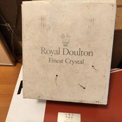 【未使用】Royal Doultonペアワイングラスの画像
