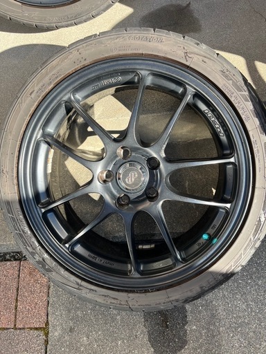 ENKEI PF01 18inch 7.5J+45 114.3 4本