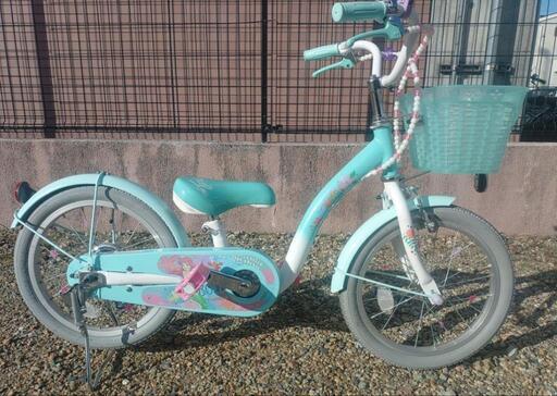 幼児用中古自転車・16インチ・女の子向け