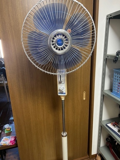 TOSHIBA 大型扇風機　レトロ 。