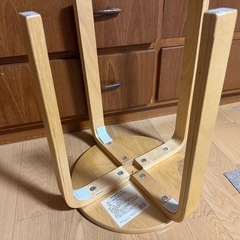 組み立て式　木製　椅子の画像