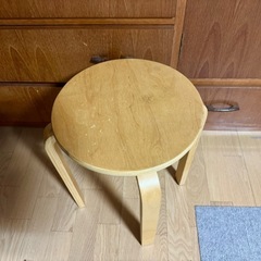 組み立て式　木製　椅子の画像