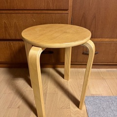 組み立て式　木製　椅子