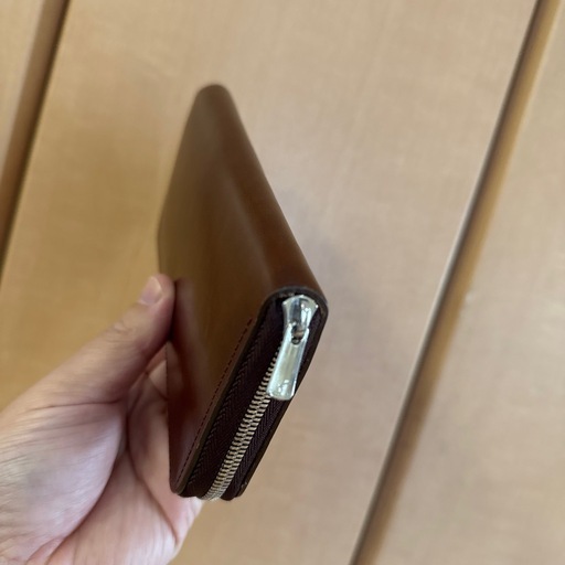 新進工房 極小ラウンドファスナー財布 バタール