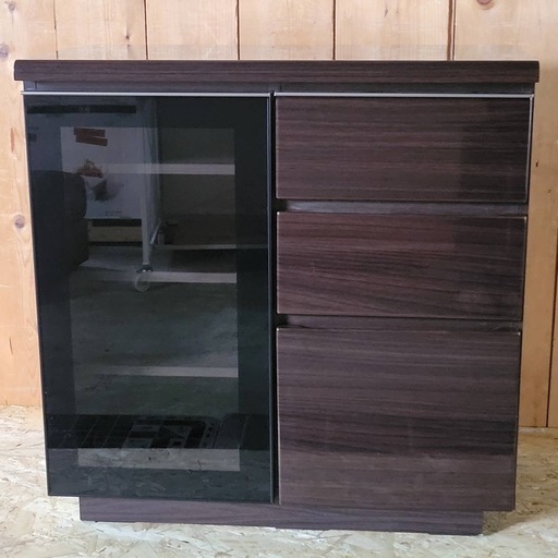 【美品】サイドボード　ポスティア　80DBR ニトリ