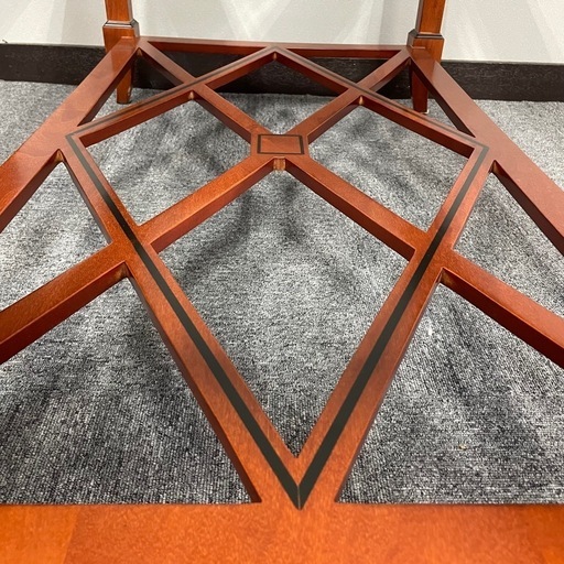 アンティーク ガラステーブル ローテーブル 輸入家具