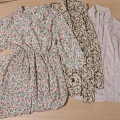 柄レディース服3点まとめて