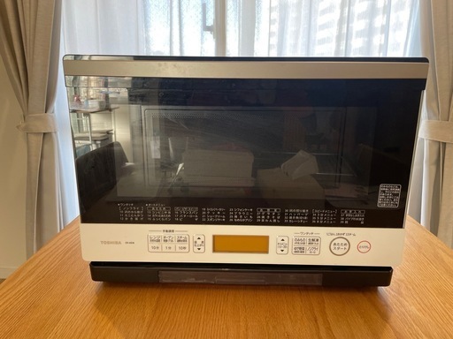【募集中】TOSHIBA 石窯ドーム 電子レンジ ER-MD8 2015年製 動作確認済 付属品取扱い説明書レシピ集あり