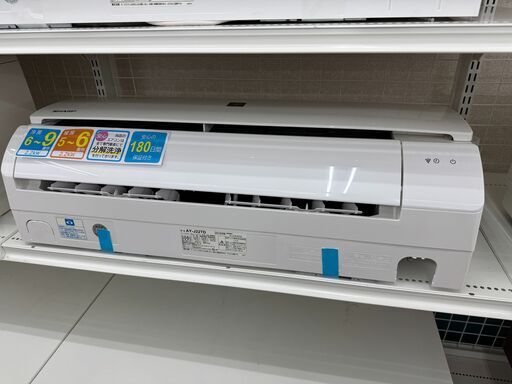 ★ジモティ割あり★ SHARP エアコン AY-J22TD 2.2kw 2019年製 室内機分解洗浄 KJ7096