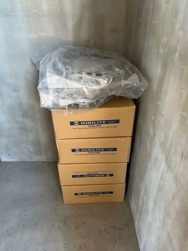 新型ムーヴキャンバス　ホイール、ホイールキャップ　新車外し