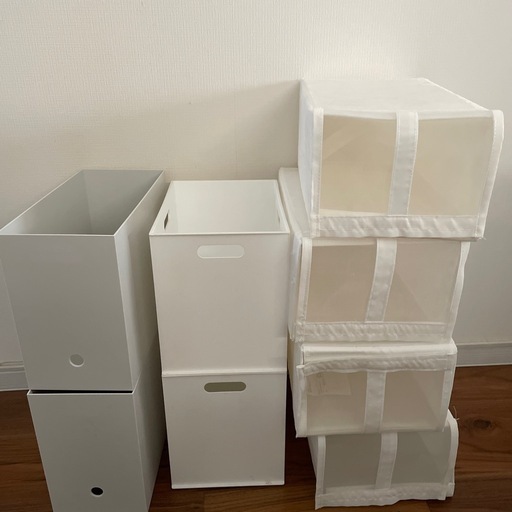 無印良品、ニトリ、IKEA 収納ボックスセット