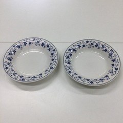 洋食器深皿　2枚　径21cm