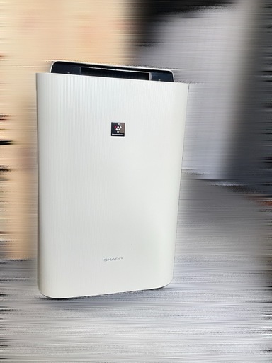注意・難あり　シャープ加湿空気清浄機 KC-J50-W 電源ボタンが効きにくい