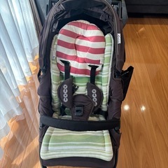 今週末処分エアーバギーベビーカーの画像