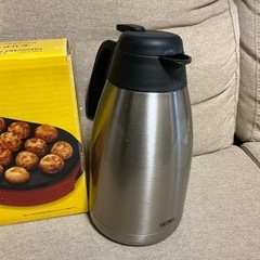 サーモス　保温ポット、たこ焼き器の画像