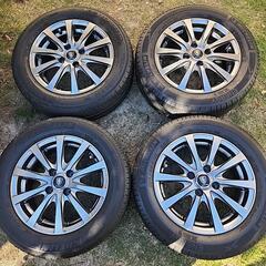  マナレイスポーツ ホイール 4本セット 14インチ 5.5J 4H　タイヤ付き175/65R14 の画像