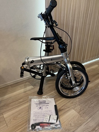 RENAULT(ルノー) PLATINUM LIGHT6 超軽量6.8kg 14インチ 折りたたみ自転車 アルミフレーム 超小型 LI