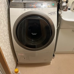 ドラム式洗濯機　左開き
