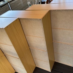 カラーボックス　スリムタイプ　文庫本/コミック/CDサイズ　7個の画像