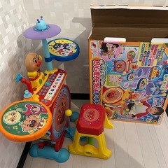 アンパンマン　おもちゃ　電子ドラム他