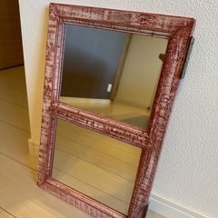 【値下げしました！】アンティーク調の鏡の画像