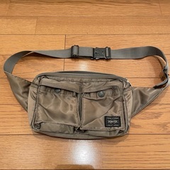 吉田カバン PORTER ボディバッグ シルバーグレー