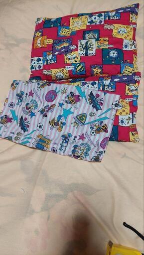 ソバ殻枕　ハンドメイド　子供用