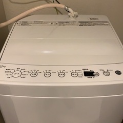 洗濯機 新品同様　24年5月購入