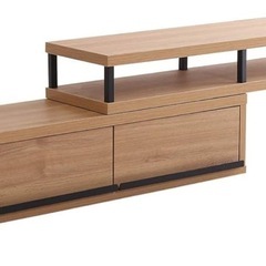 伸縮性 テレビ台の画像