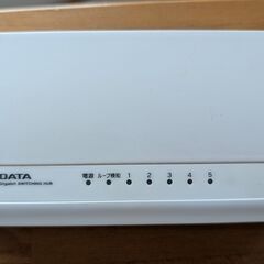 アイ・オー・データ　Gigabit スイッチングハブ 5ポート 中古
