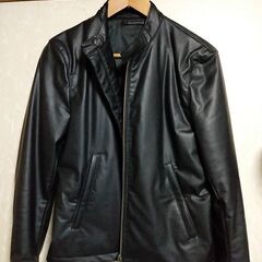 フェイクレザージャケット Mサイズ