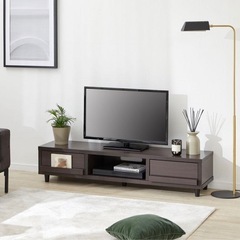 ベガスルイス テレビ台 ローボードTV台 収納棚 引き出し付き ...