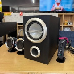 【超美品‼️】ソニー 2.1chスピーカーシステム ホームシアター サブウーファー 簡単イヤホンジャック接続の画像