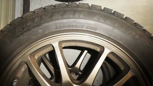 【値下げ】中古アルミホイール＆中古スタッドレス A-TECH SCHNEIDER 225/55R17 4本