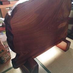 一枚木自然の衝立の画像