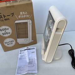 ①新品 未使用ゼピール 電気ストーブ 600W DS-C61L-WH　ZEPEALの画像