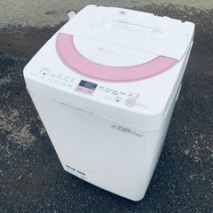 ♦️ SHARP 電気洗濯機【2014年製】ES-GE60N-P
