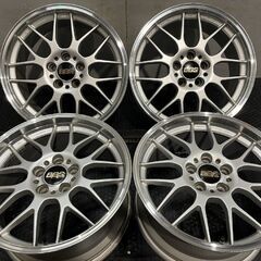 BBS RG-R RG704 RG703 社外ホイール 18インチ 4本 8J/9J5HPCD114.3+40/+42 鍛造 アルファード レクサスGS クラウン等　(MHB320)クレジットカード QRコード決済可能