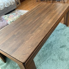 木目ローテーブル