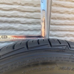 165/55R14アルミホイールセットの画像