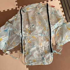 B型ベビーカー、レインカバーの画像