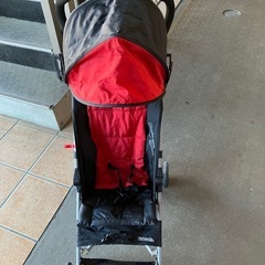 B型ベビーカー、レインカバーの画像