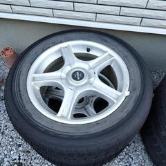 215/60R16　スタッドレスタイヤ付4本セットの画像