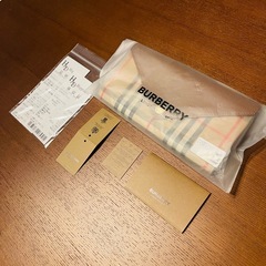 BURBERRY 長財布 １年使用の画像