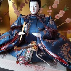 【美品/自宅保管】 久月×HANAE MORI　正絹雛人形の画像